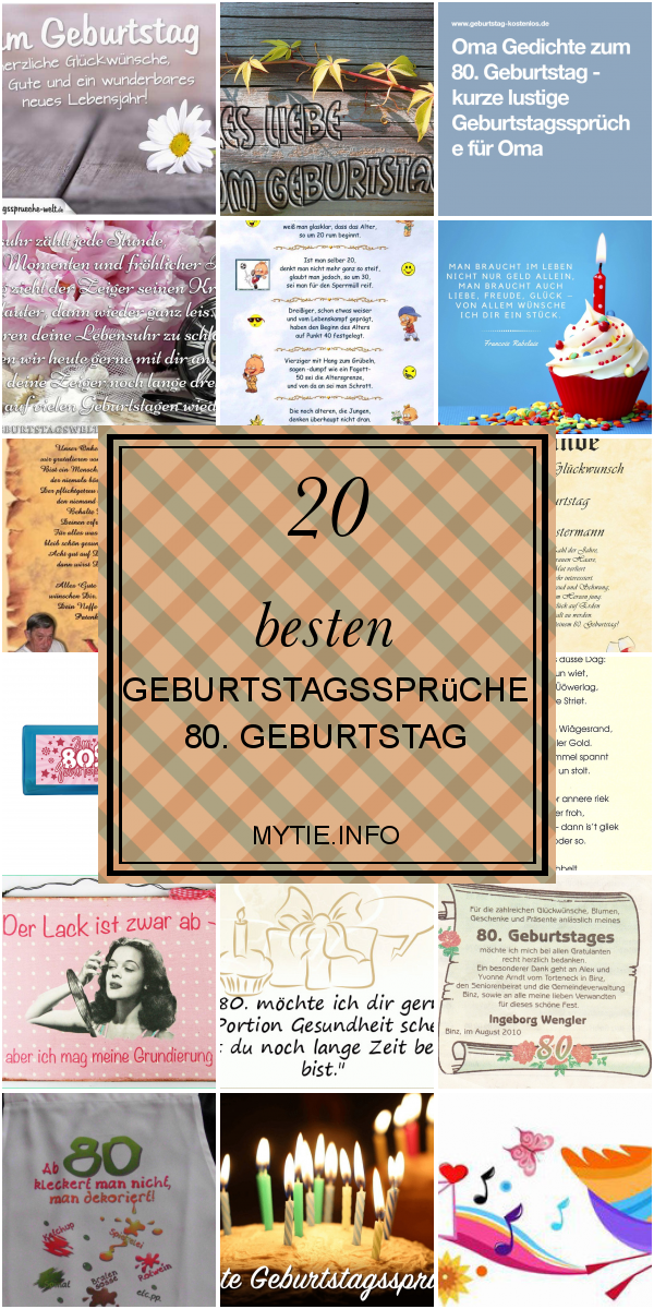 20 Besten Geburtstagssprüche 80. Geburtstag